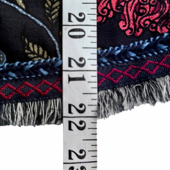 Ann Taylor Loft Primavera Fringe Trimmed Jacket size 2 - Picture 8 of 8